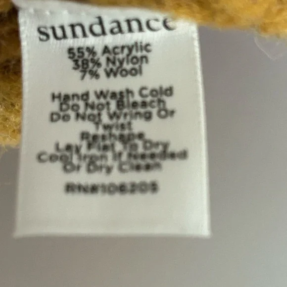 Free Shipping Cyber Monday Sundance Wool-Blend Senga Multi-Color V-Neck Sweater - Picture 6 of 6